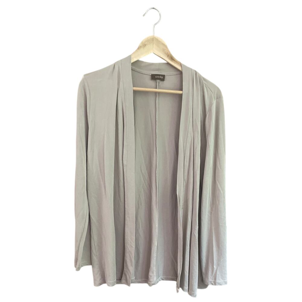 Crosby | Lounge Set – Modal Stretch Cardigan +Wide-Leg Pants | Beige| Size M